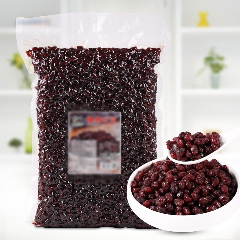 5斤大袋装糖纳红豆真空包装即食熟小蜜豆 商用奶茶店甜品烘焙辅料