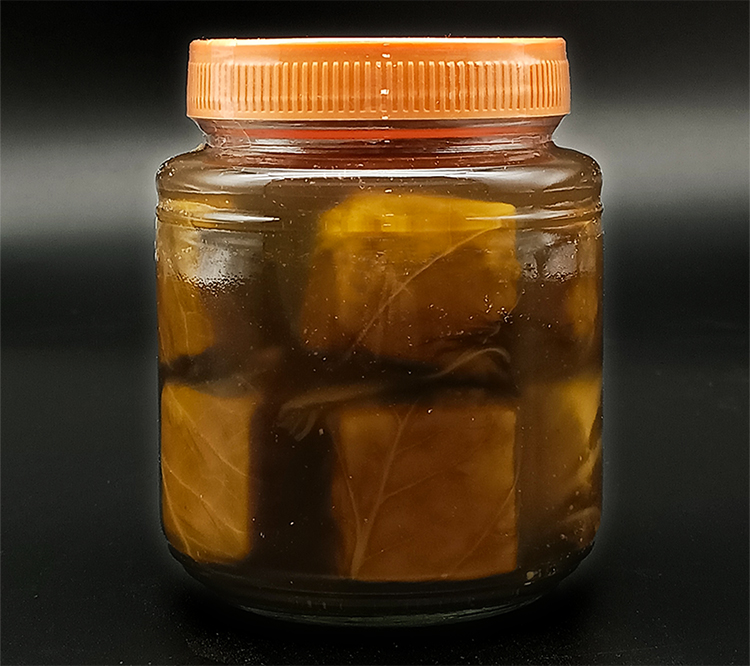 嗑嗑龙 正宗南通特产石港新中乳腐豆腐乳菜包480克下饭菜酱菜中华 菜