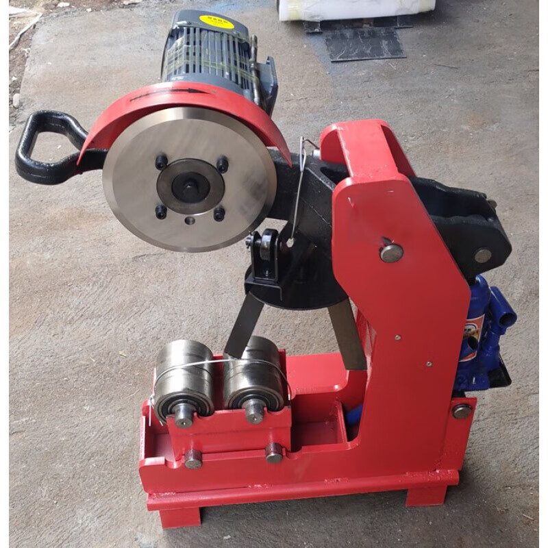 消防管道三件套压槽滚槽机电动液压水钢管安装沟槽机切管机开孔机 50