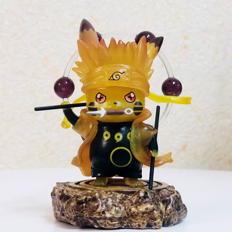 火影忍者gk 皮卡丘 cos 六道仙人 鸣人 宇智波带土斑模型 cos佐助/10