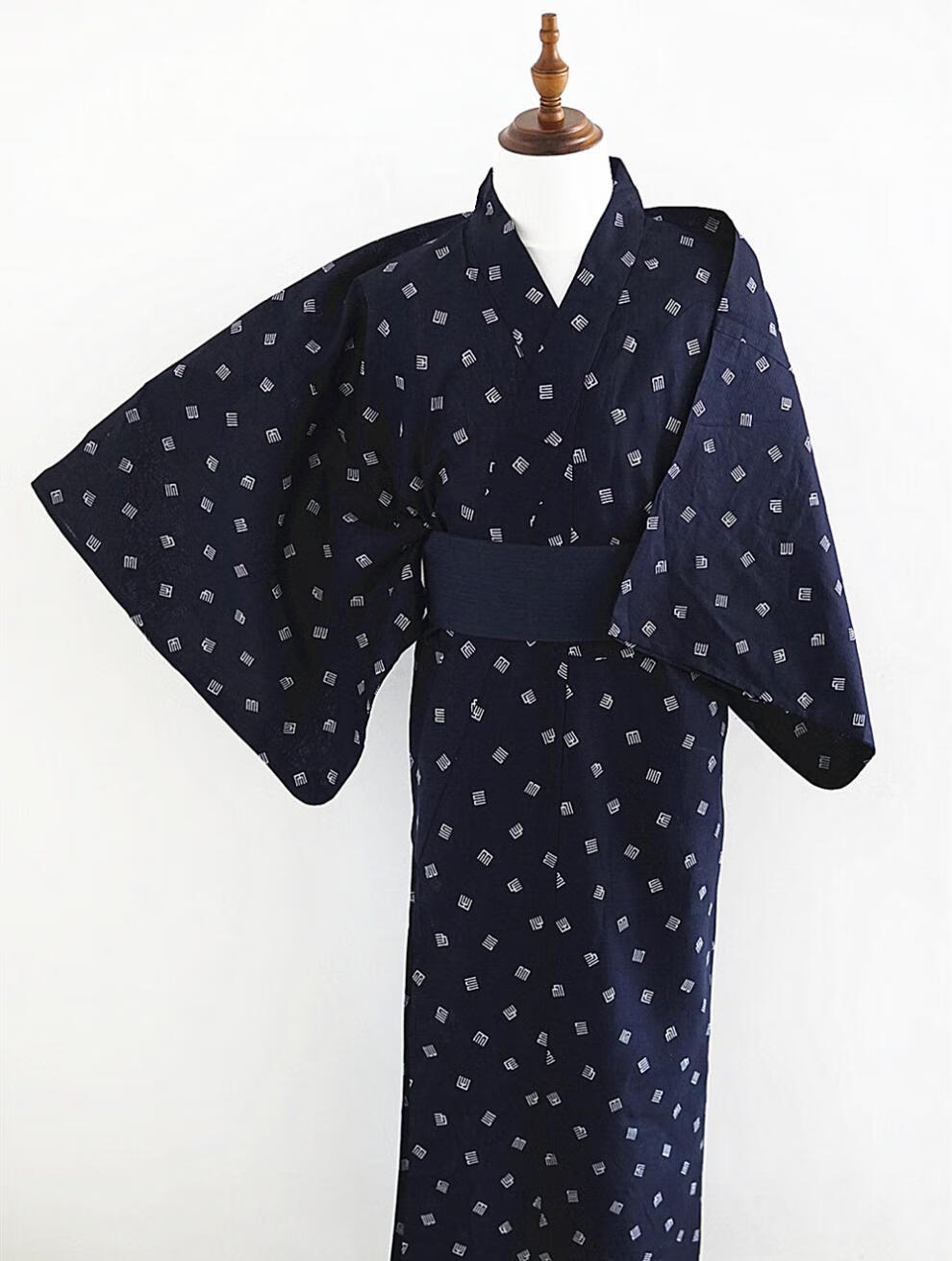 日本人穿的衣服男士和服武1士服长袍浴衣传统款式日式拍摄剧本密室