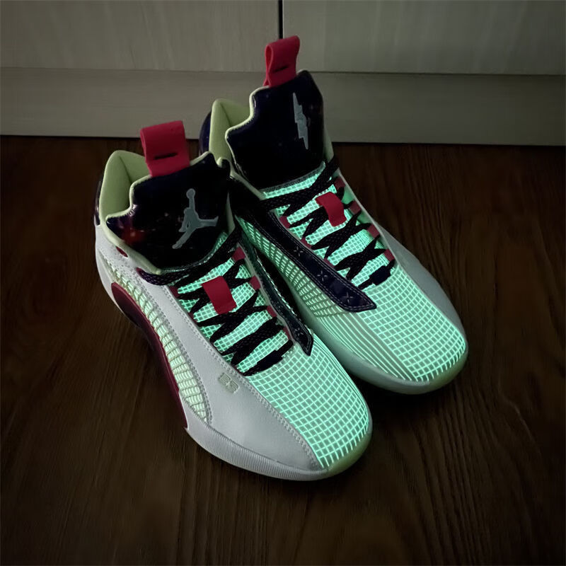 g司工厂直销店双zoom气垫aj35白紫东契奇低帮实战篮球鞋dj9815190白紫