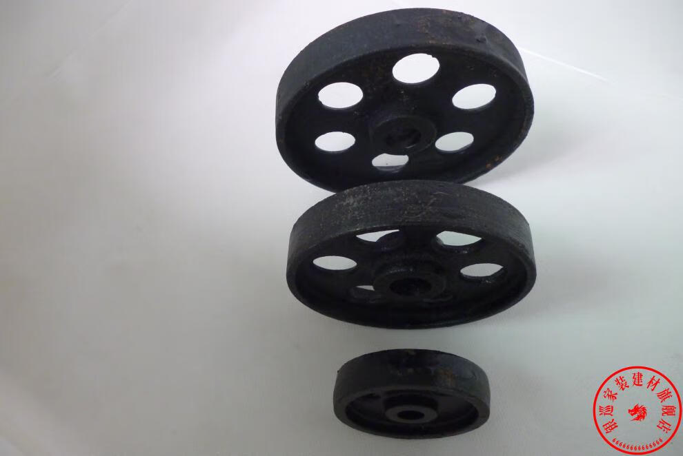 银巡定制bx1交流电焊机脚轮电焊机铸铁脚轮空压机轮子铁轮子3寸4寸5寸