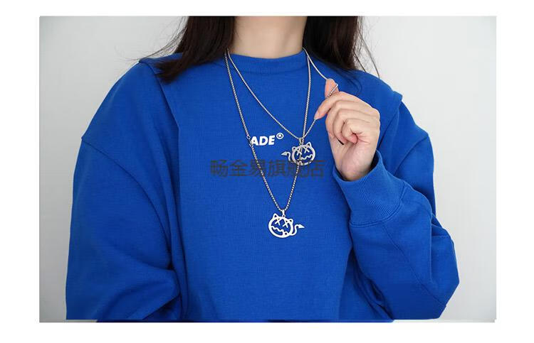 小鬼王琳凯周边 kansai卫衣配饰小恶魔合金项链小鬼王琳凯同款土酷