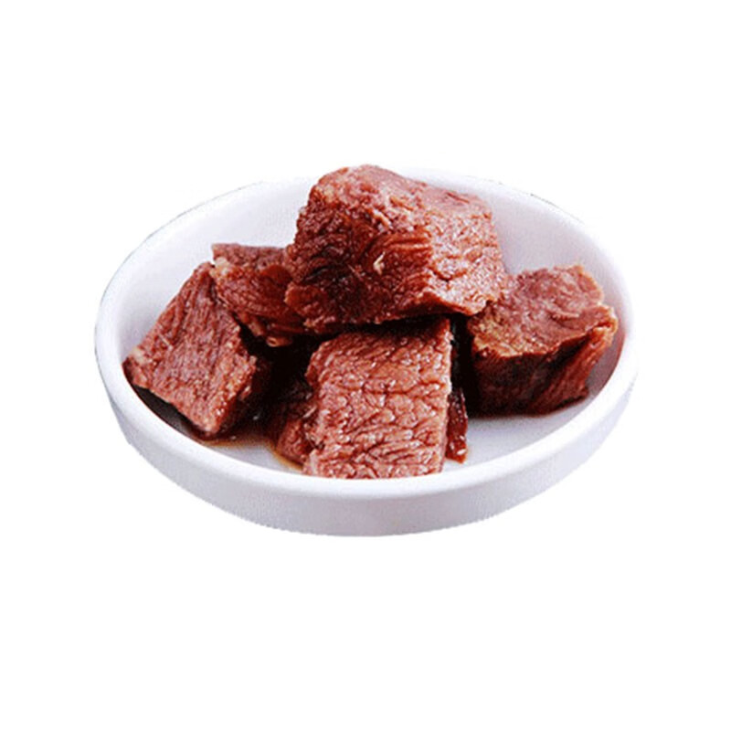 北戴河红烧牛肉罐头沙场牛肉军工即食食品方便速食下饭菜熟食 178克*