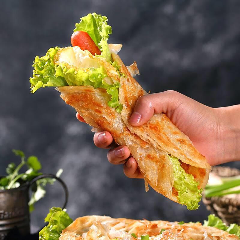 手抓饼1包 无骨鸡柳1