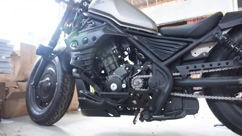 适配本田cm300rebel叛逆者改装脚踏前移反叛者前置脚踏需要排刹车空气