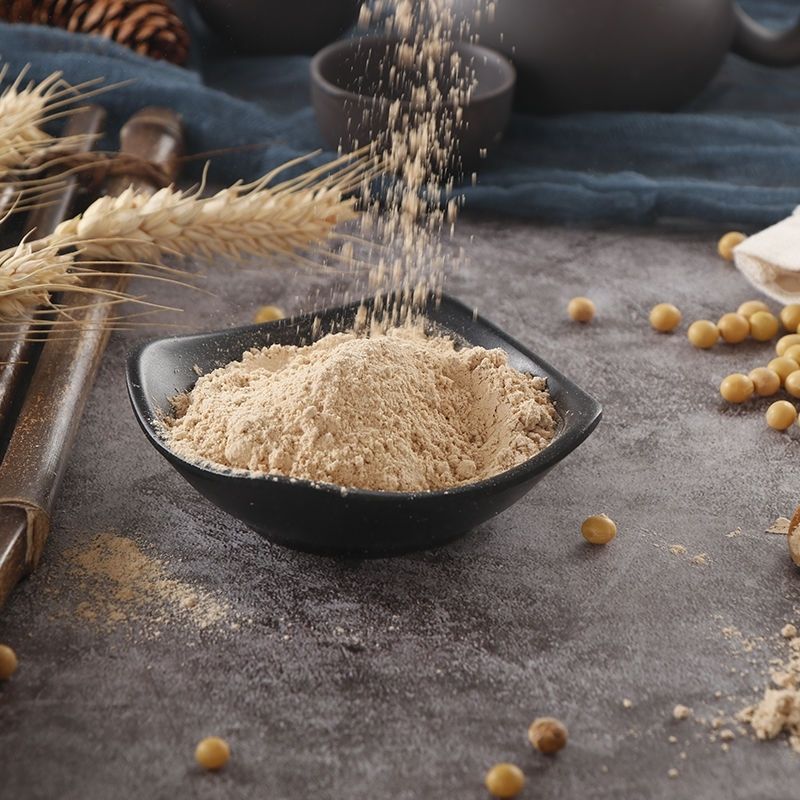 河南红枣五谷炒面天珍宝美面粉炒熟可干吃冲泡即食懒人熟小麦粉原味