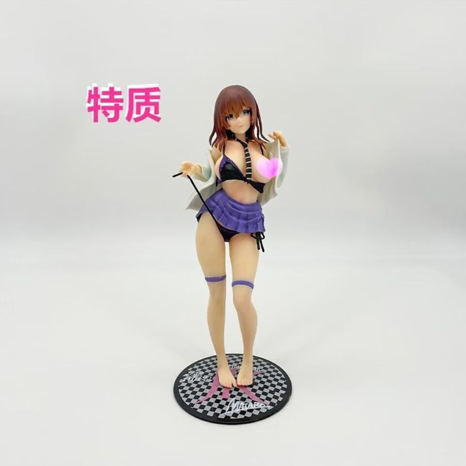 国产daiki工业 湿身的jk 黑峰彩 女高中生 制服 1/6 模型 硅胶软体