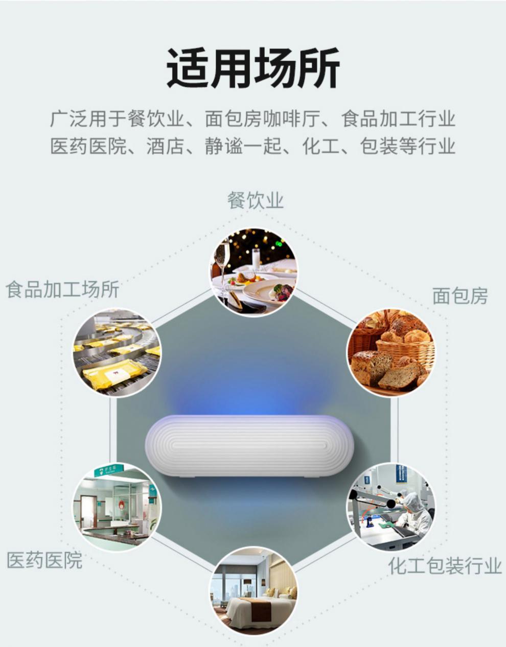 a灭蚊灯商用粘捕式灭蝇灯餐厅饭店商铺家用捉苍蝇神器扫光 白色【节能