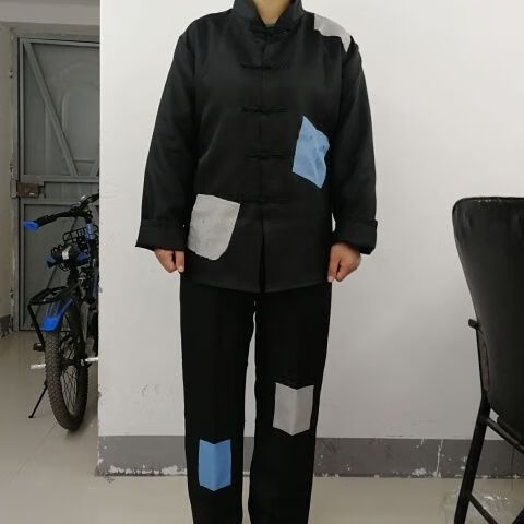 叫花子服装乞丐服套装古代丐帮要饭衣服补丁演出服破烂古装搞笑女sn