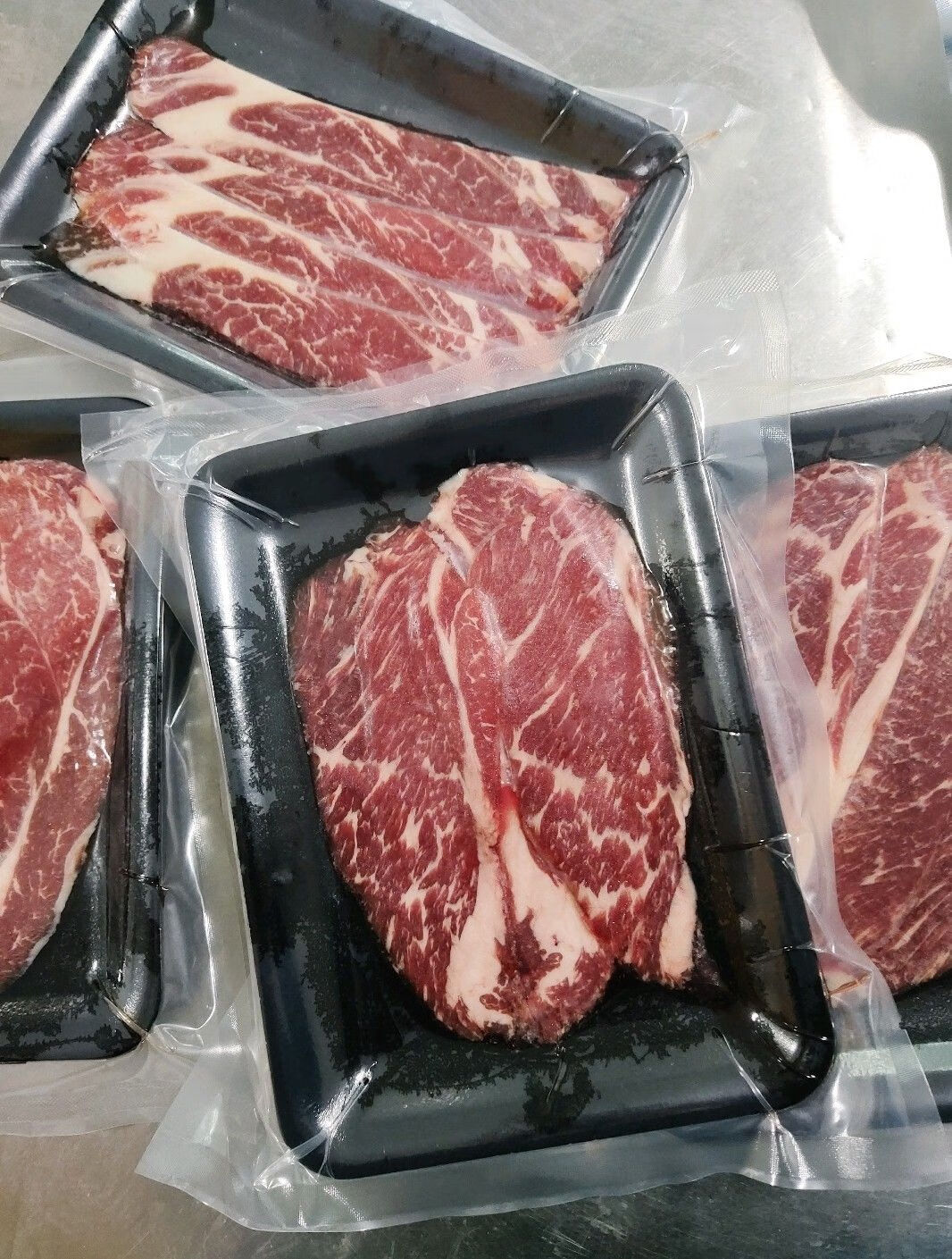 悦君心澳洲雪花肥牛片原切新鲜韩式日式家庭烤肉烧烤食材套餐顺丰品尝