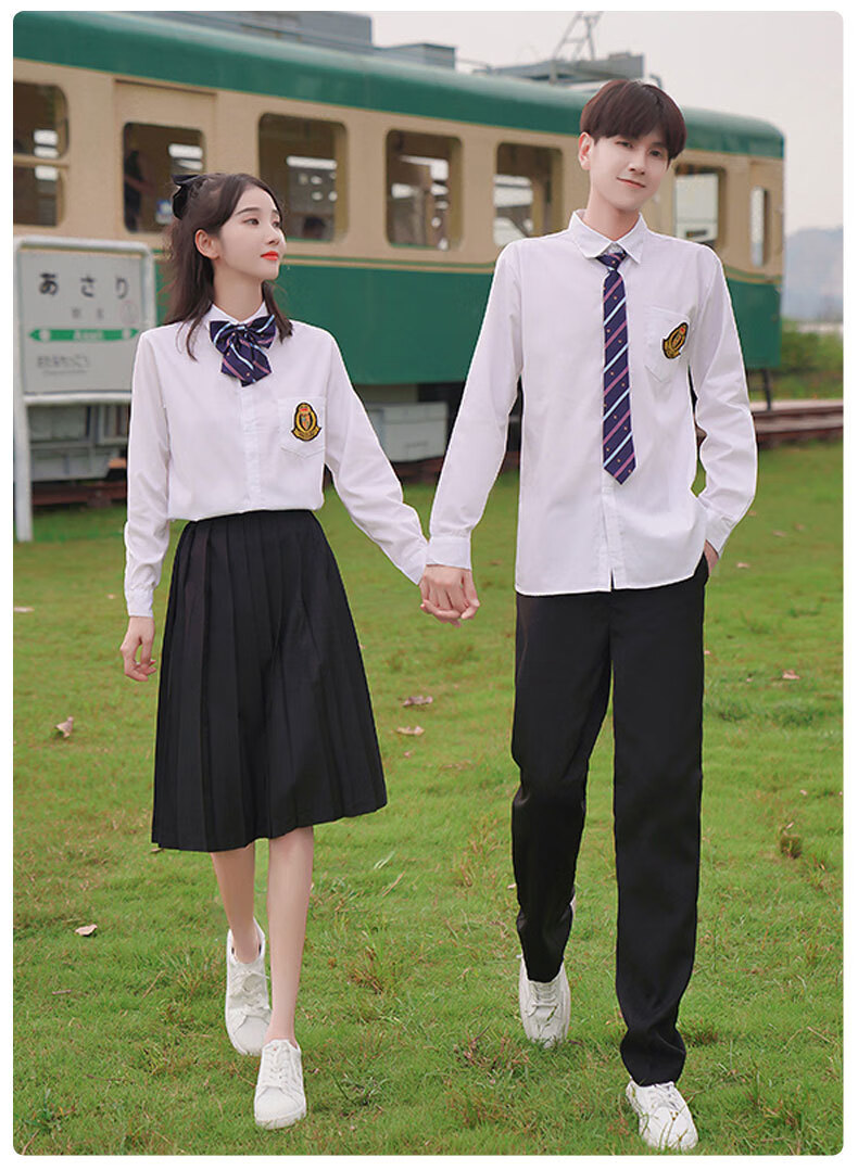 朗诵比赛服装成人学院风初高中学生合唱团演出服秋冬款套装班服日系jk