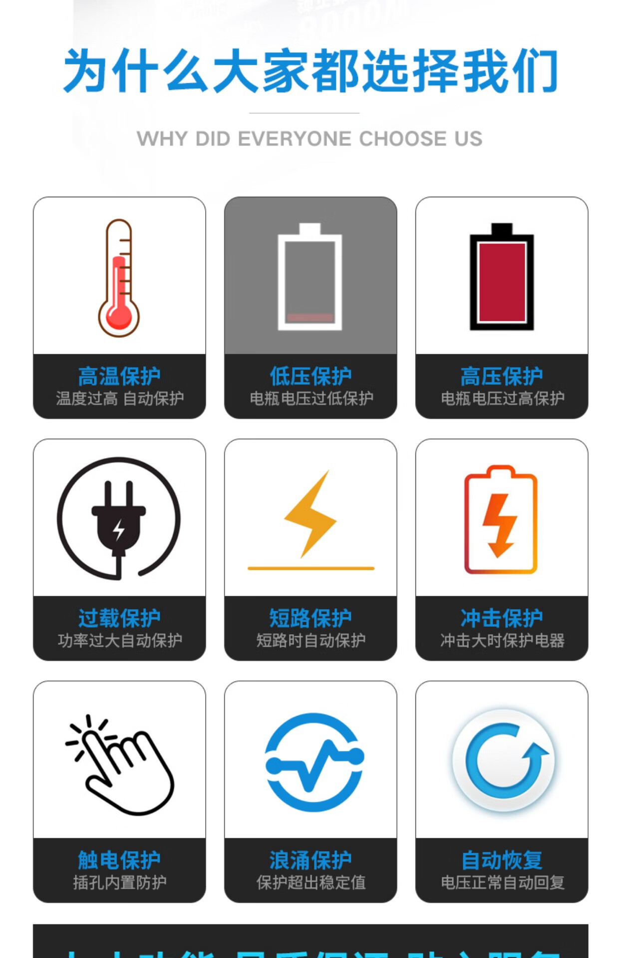 货车载家用纯正弦波逆变器12v24v48v60v72v转220v大功率转换噐纯