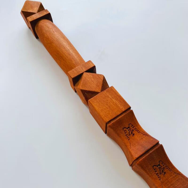 雷击枣木打神鞭龙虎七星剑 道教用品法器天师剑 龙头九节鞭姜子牙鹤齐