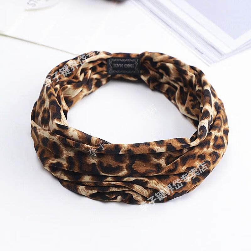 护额保暖防风护额头带运动发带女防风保暖骑行头巾防寒jc857彩色条纹