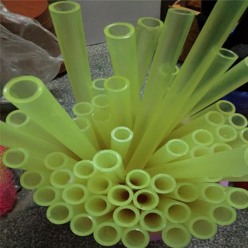 聚氨酯大内孔空心管胶管pu牛筋管垫圈聚氨酯空心管pu管聚氨酯加工定制
