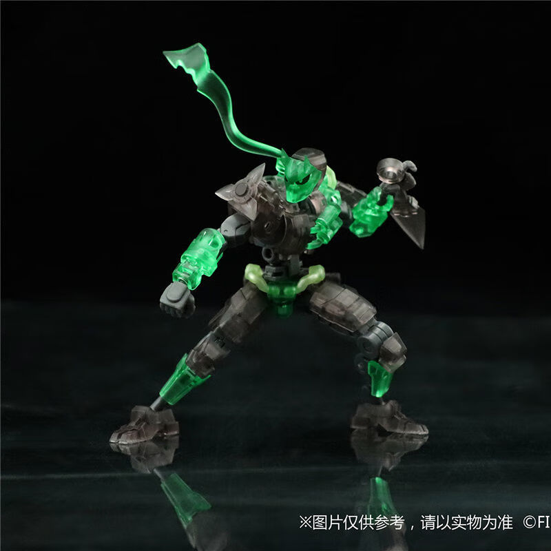 57傀甲小队鬼火焱homura拼装机甲模型玩具 鬼火异色款 焱【图片 价格