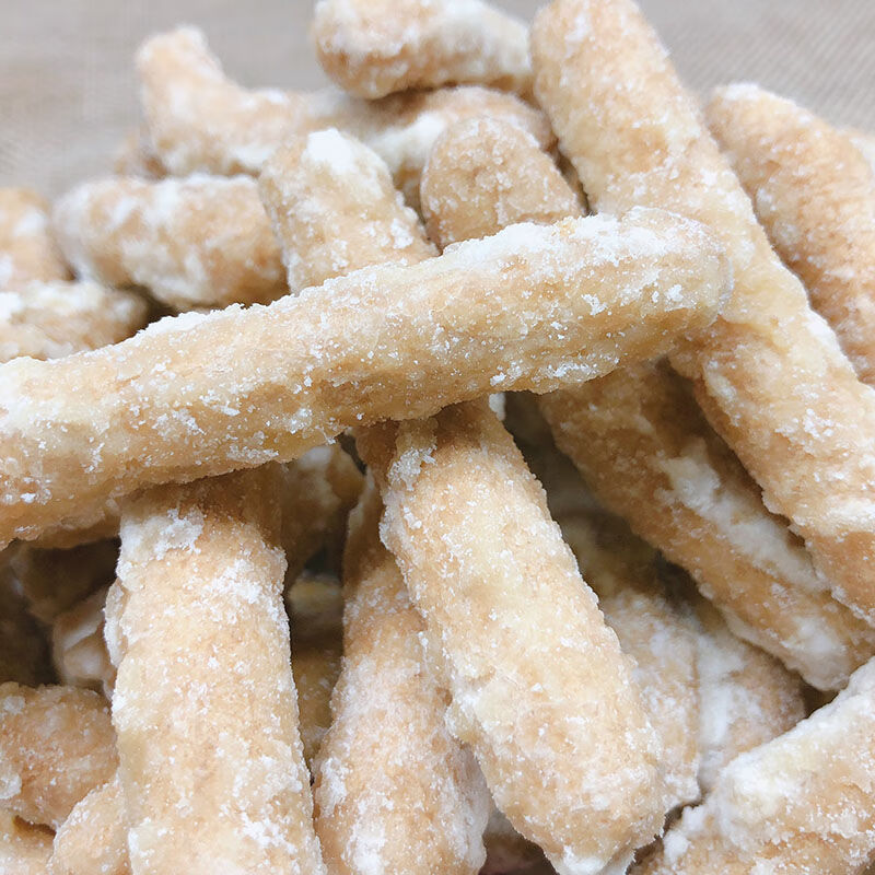 晨臻 儿时怀旧味道兰花根传统糕点零食老式花根零食 1斤【图片 价格