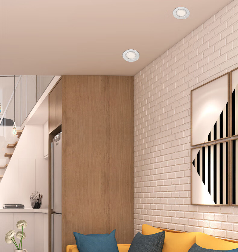 飞利浦led射灯皓翌玄关客厅家用4w聚光灯牛眼灯走廊过道灯嵌入式4000