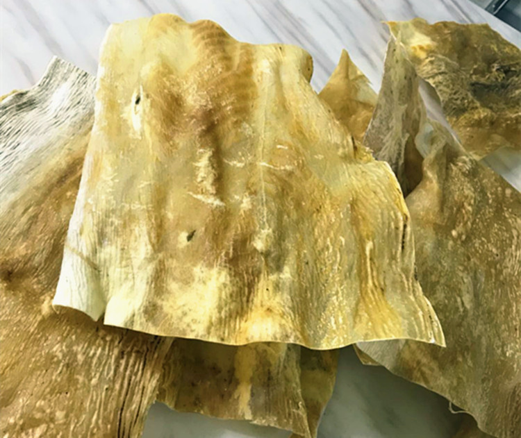 足干鲨鱼皮鱼 沙鱼皮干货 深海鱼皮 海鲜海产品干货250克【图片 价格