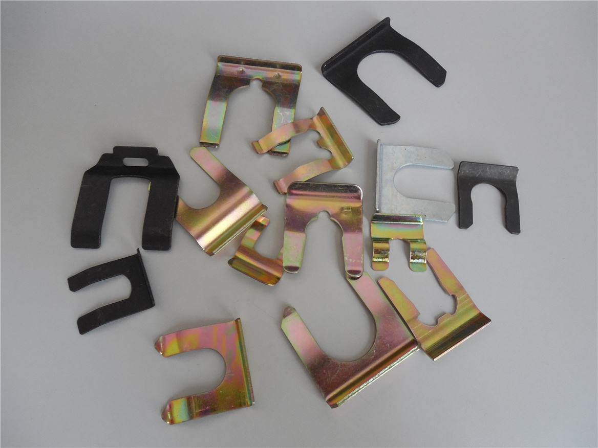 汽车制动管卡片制动软管刹车软管油管拉线卡子固定夹卡子铁片卡扣10个