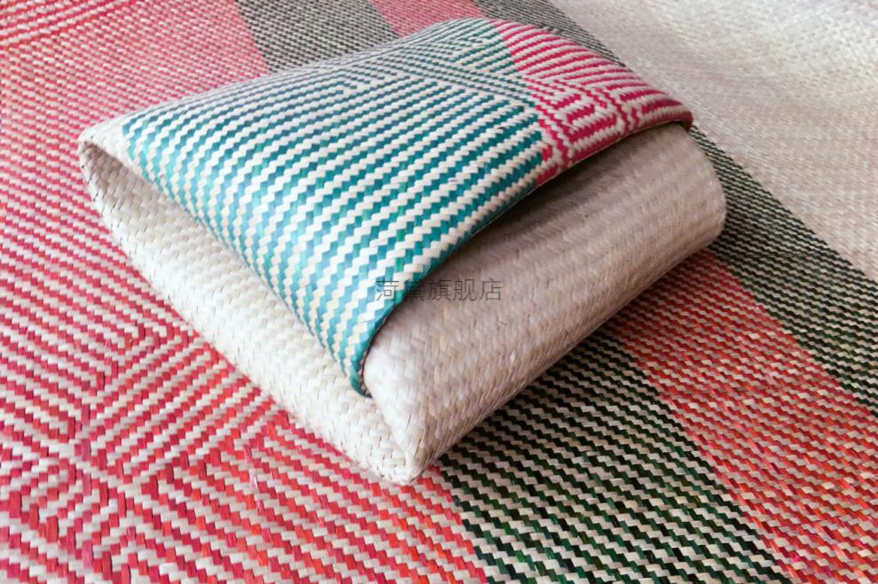 传统草席 广东肇庆传统手工编织蒲草席1.8米1.5米1.2米夏季凉席 1.