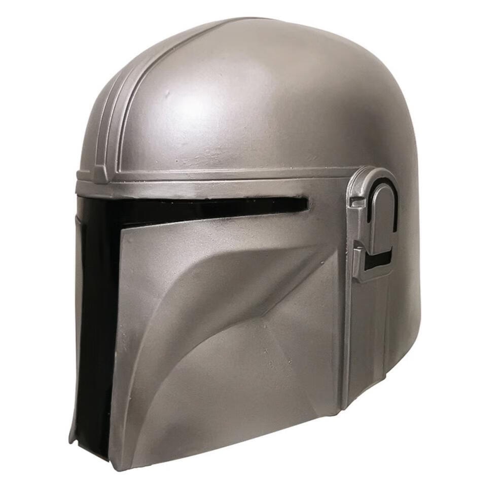 星球大战天行者崛起曼达洛人乳胶头盔面具万圣节cosplay表演道具 曼