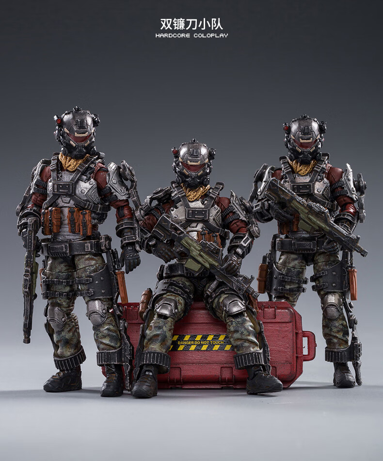joytoy1:18兵人模型套装特种部队机甲军兵3.