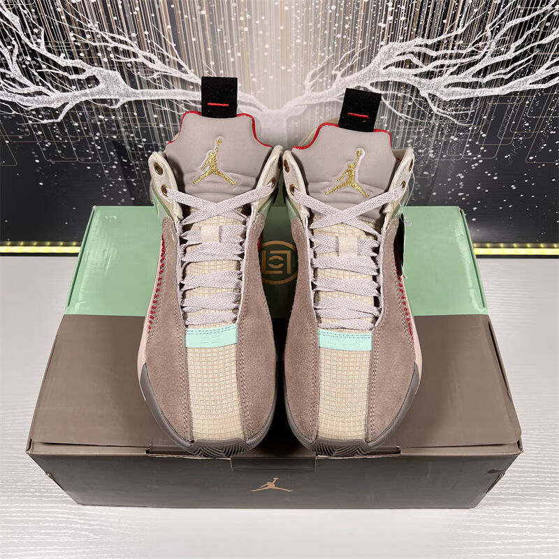 双zoom气垫 aj35兵马俑玉石高帮实战篮球鞋 dd9322 200兵马俑 40 正常