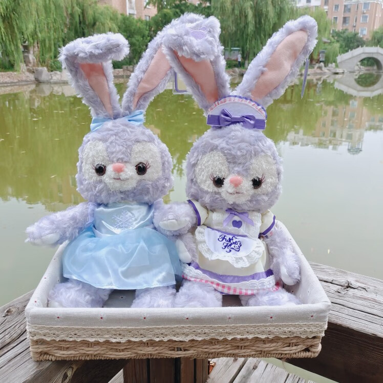 新大陆娃娃 星黛露jk衣服公仔史黛拉裙子毛绒娃娃可折耳兔子玩偶女孩