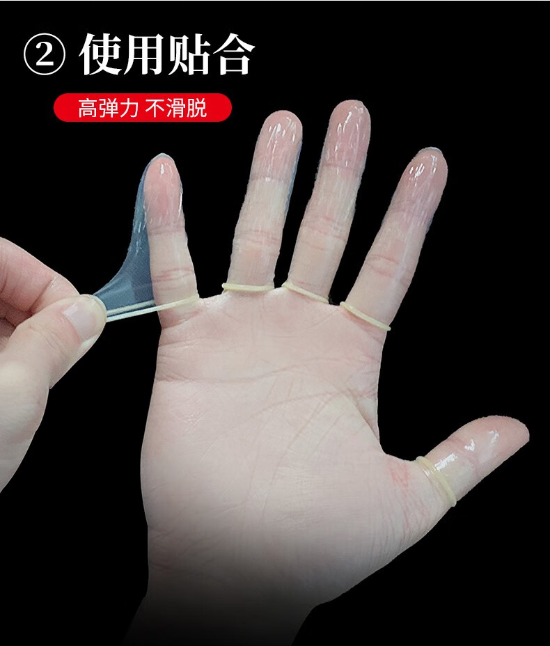 les手指套避孕套女性专用指套抠抠拉拉qq扣扣t男用刺激型加长加粗带刺