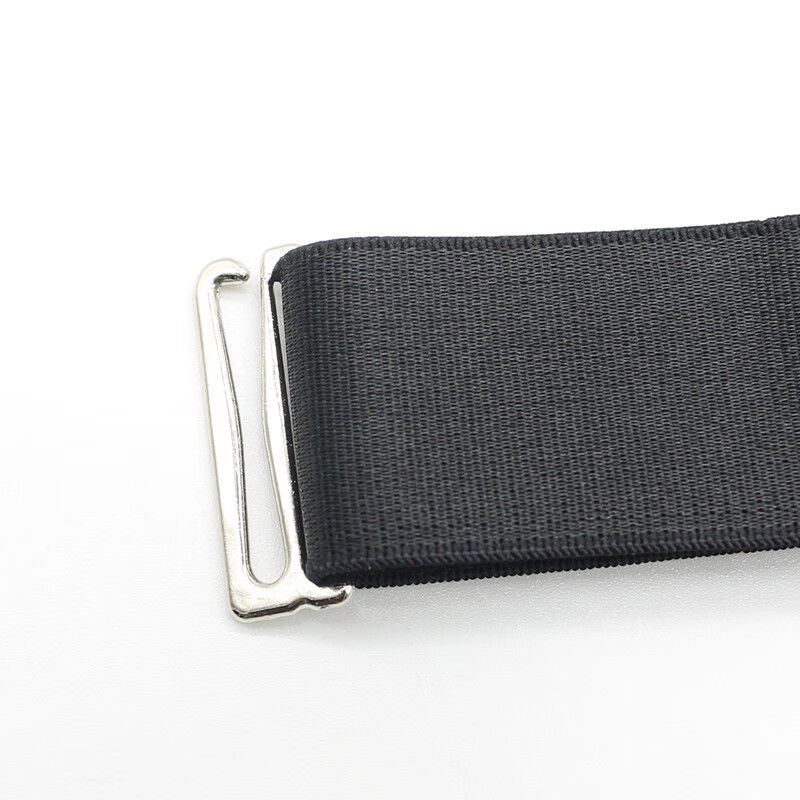 白领西服衬衣夹上衣防皱防溜出衬衫夹子大腿环吊袜带黑色夹子分开款