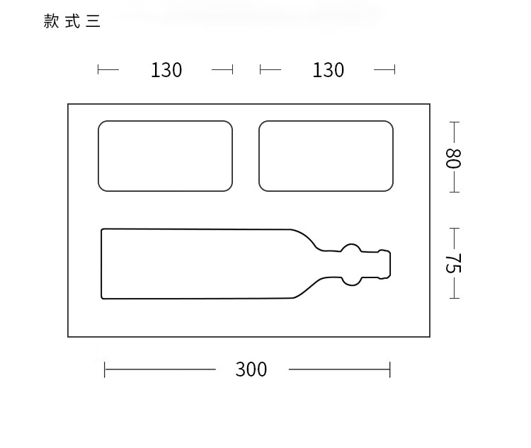 茶叶盒礼品盒空盒半斤一斤装红茶绿茶金骏眉岩茶通用包装礼盒 美好如