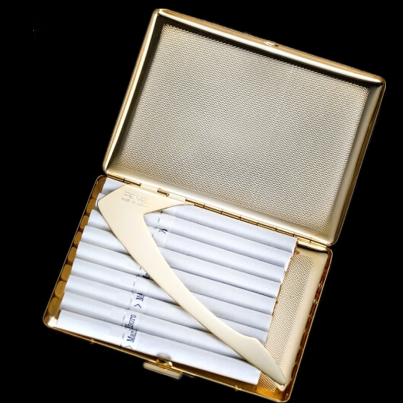 日本 坪田烟盒 pearl明珠9支装85/100mm男女创意烟盒1-04117-70