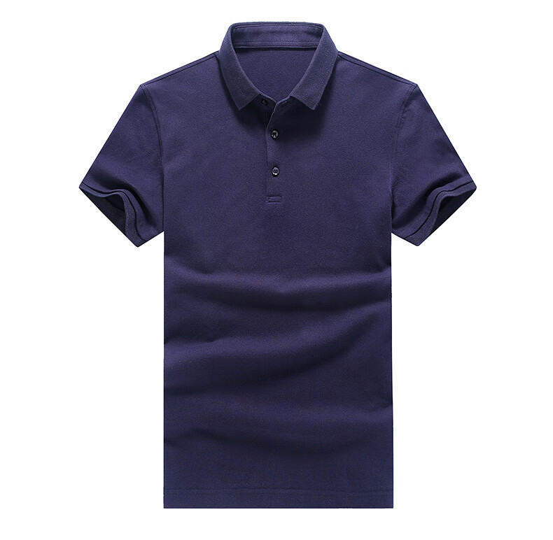 轻奢品牌t恤男夏季冰丝衣服中年男短袖潮流丝光棉体桖大码polo衫 白色