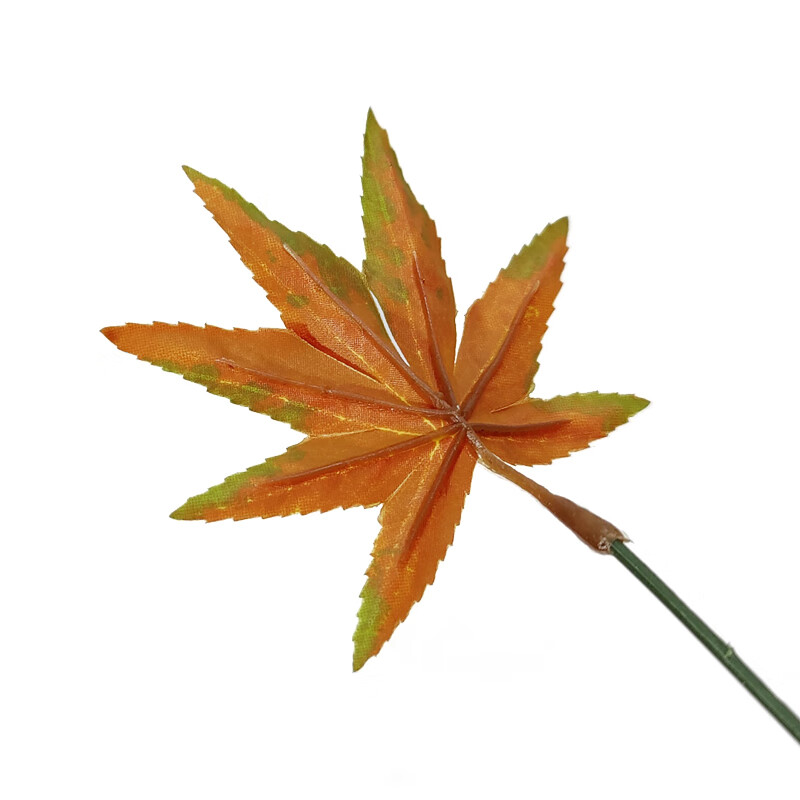 园艺仿真叶子枫叶假树叶森系婚礼婚庆装扮现场布置摄影道具家居装饰