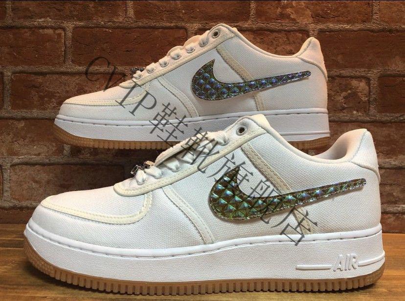 空军一号af1 ts鬼脸换勾魔术贴内置气垫休闲板鞋百搭款女鞋男鞋鞋