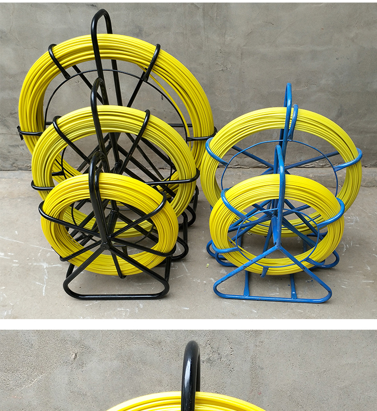 玻璃钢电工穿孔器穿线器电缆网线穿管器引线器5/6/8拉线通管 6x30m