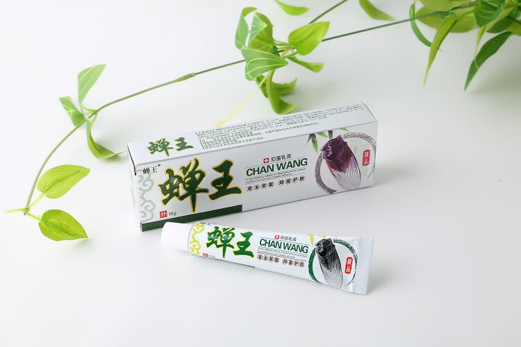 【官方旗舰】蝉i王乳膏皮肤止痒软膏过敏外用新一代婵王乳膏15克大人