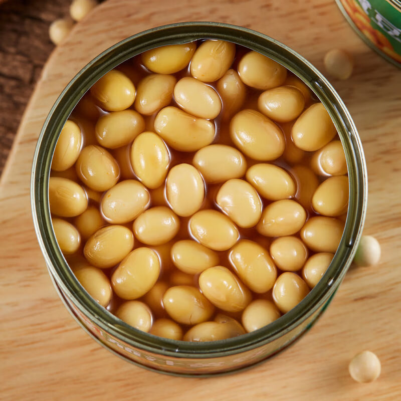 乐隆隆香焖茄汁黄豆罐头开罐即食下饭菜熟食番茄豆子焗豆拌饭拌面茄汁