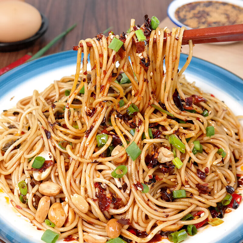 重庆小面麻辣干拌面袋装含调料特产速食面条 熊猫面