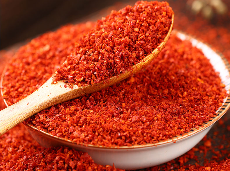 陕西特产辣椒面魔鬼烧烤香辣秦椒油泼辣子粉500g微辣