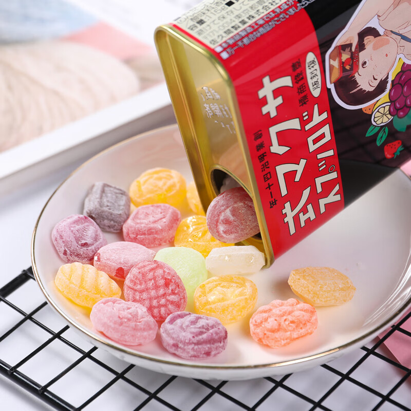 日本进口佐久间罐装糖水果糖硬糖吉卜力动漫再见萤火虫之墓萤火虫之墓