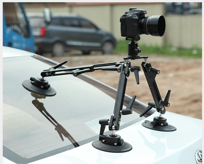 ayaley 车载吸盘多功能拍摄支架车拍减震车架摄影影视车戏跟拍汽车