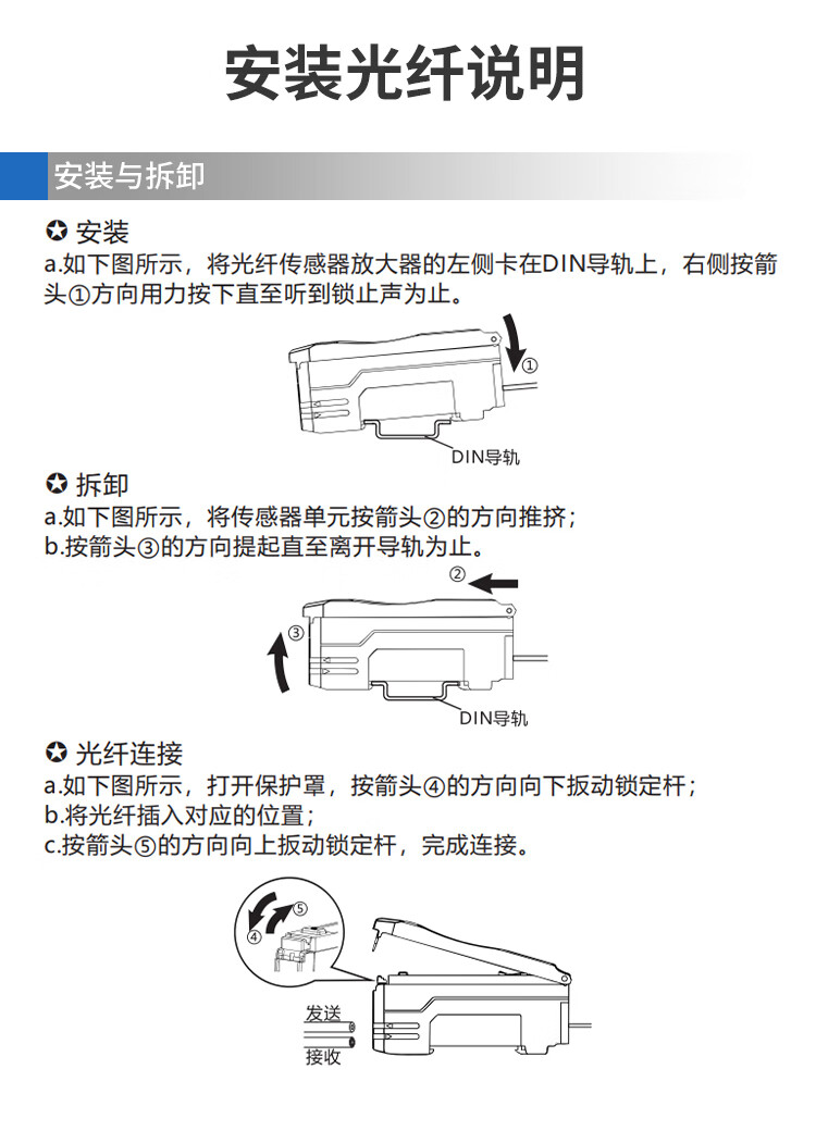 光纤放大器光纤传感器na11双数对射漫反射感应光电开关探头 经济型