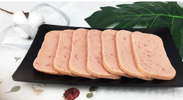 火腿午餐肉罐头猪肉火腿罐头午餐肉罐头应急储备食品200克火腿午餐肉6