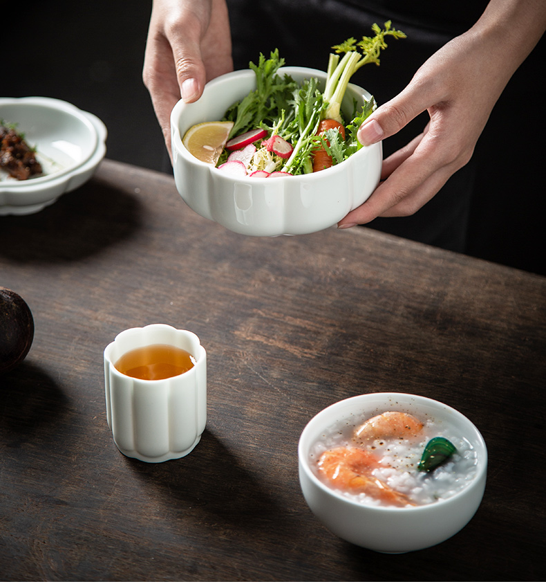 碗筷套装单人 碗筷套装 单人中式一人食餐具套装精致分餐制单人碗筷一