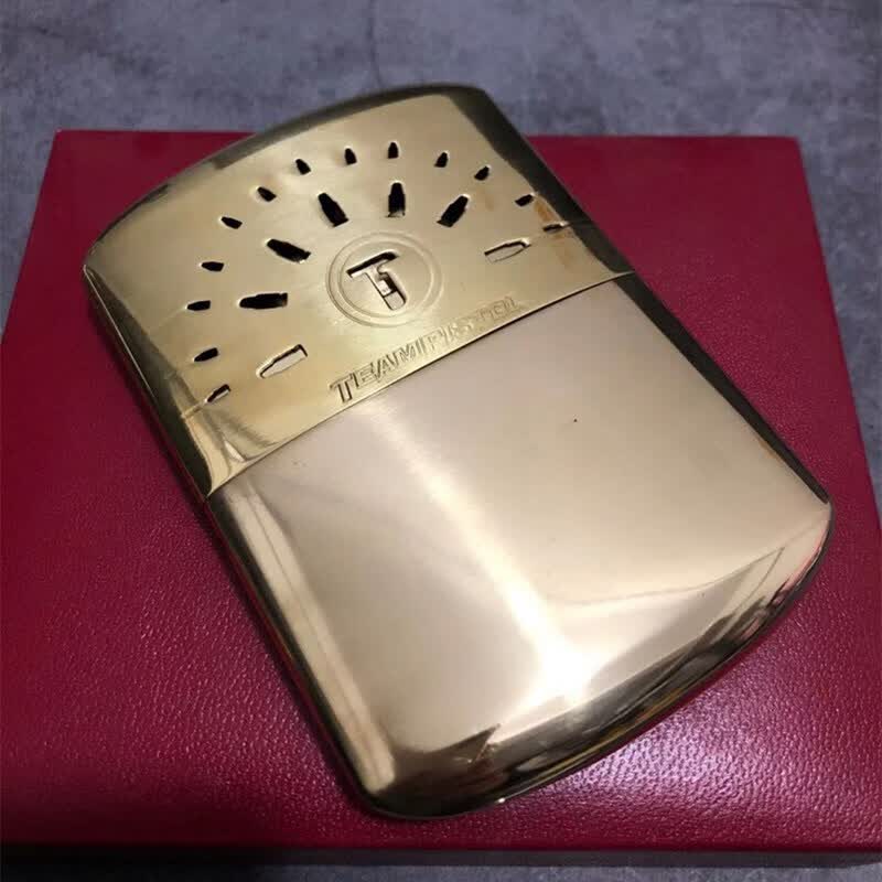 挚钻精品孔雀怀炉双怀炉白金触煤随身便携带暖手炉纯铜暖炉暖手宝冬季