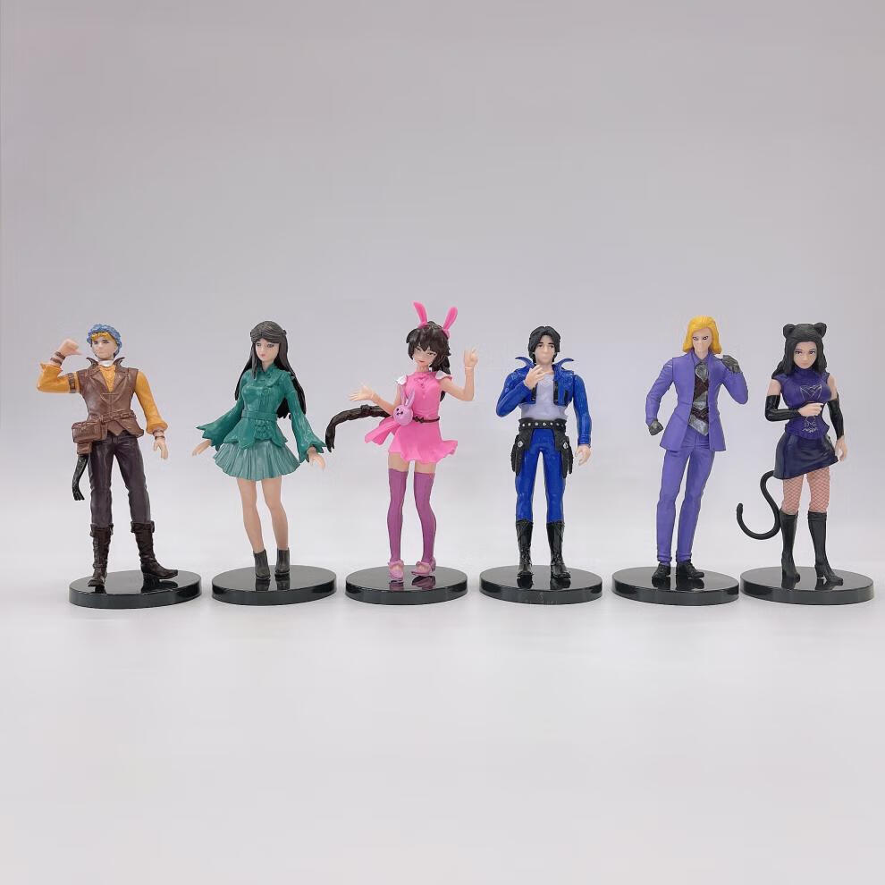 万代bandai斗罗大陆手办全套男生斗罗大陆全套小舞唐三人偶莱克七怪宁